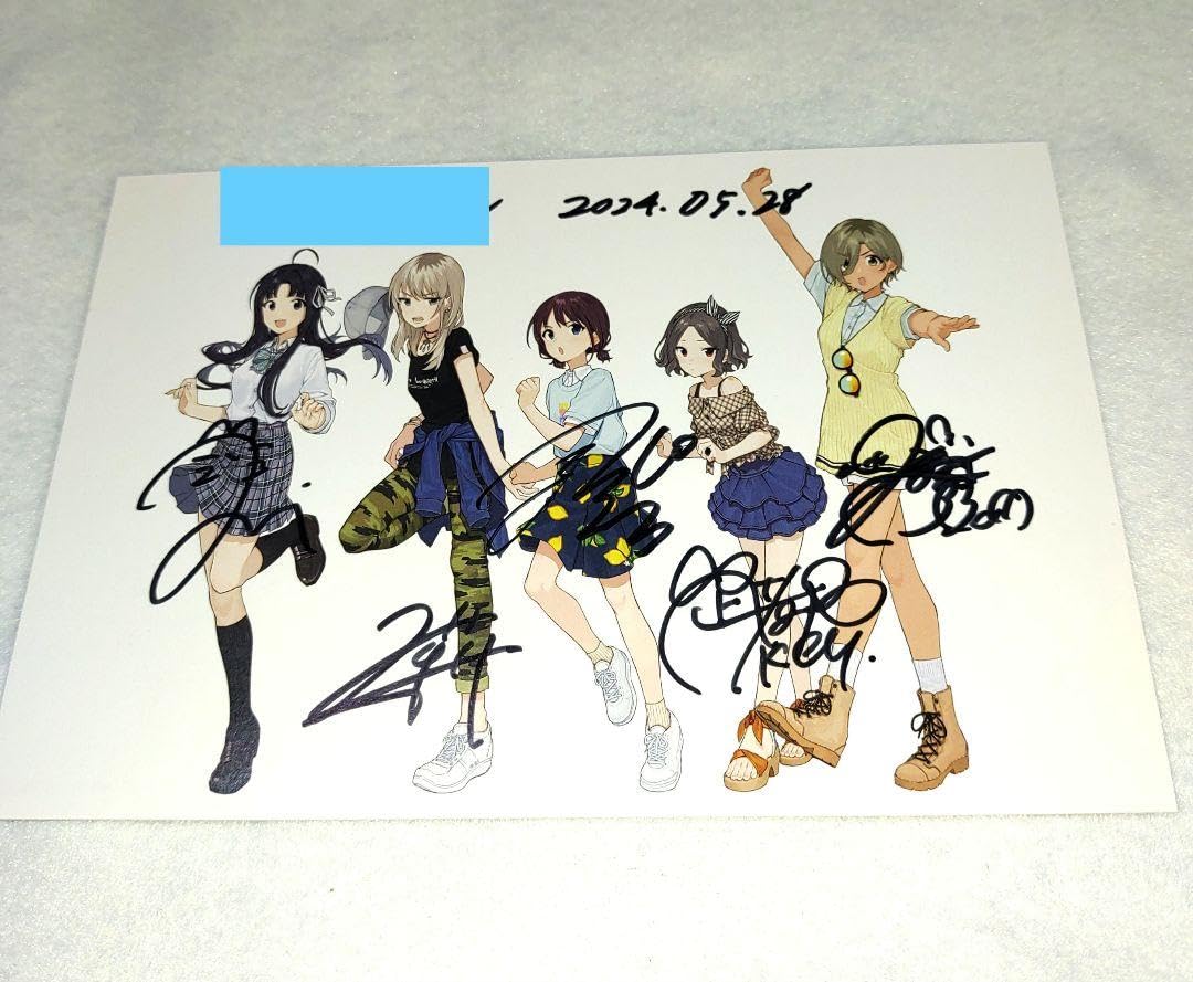 Amazon.co.jp: ガールズバンドクライ 直筆サイン入りカード(ポスト