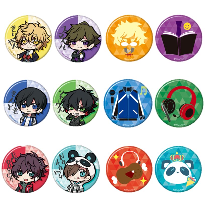 Amazon.co.jp: ワイテルズ 缶バッジ 【 未開封 ランダム1個 全13種