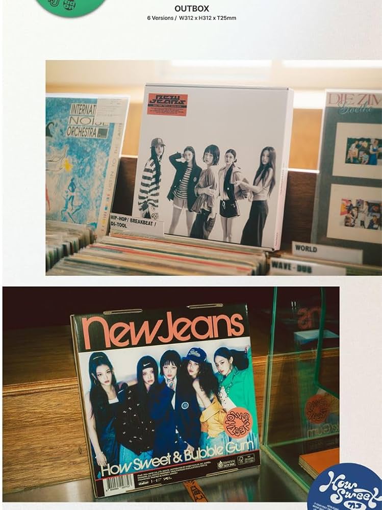 Amazon.co.jp: NewJeans How Sweet ダブルシングルアルバム