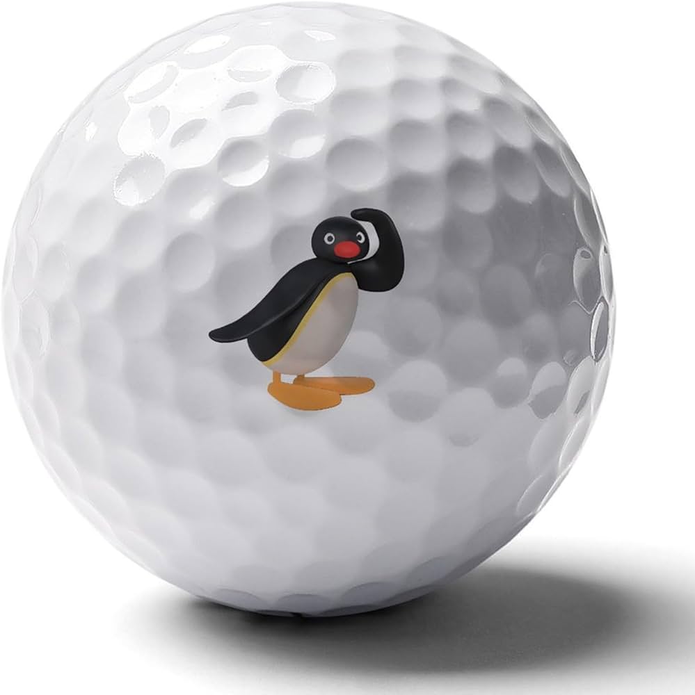 Amazon | ピングー キャラクター ペンギン ゴルフボール ゴルフグッズ