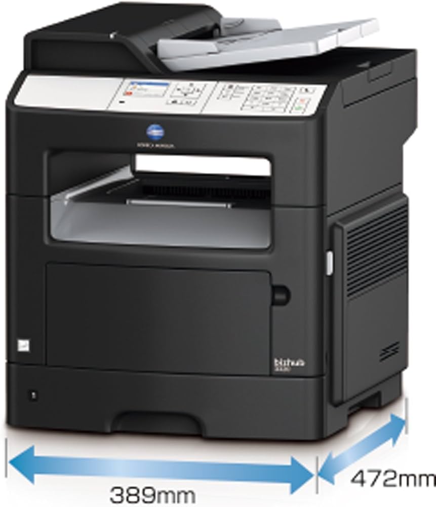 Amazon.co.jp: KONICA MINOLTA A4モノクロ複合機 bizhub3320 : 文房具