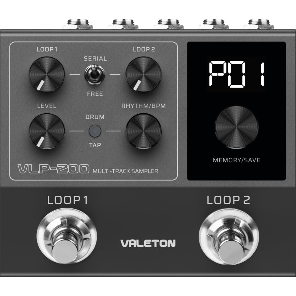 Valeton VLP-200 Multi-Track Sampler - Two full-featured loopers