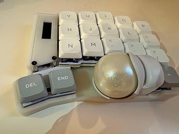 Amazon.co.jp: keyball39 白レジンケース入り スイッチ、キーキャップ