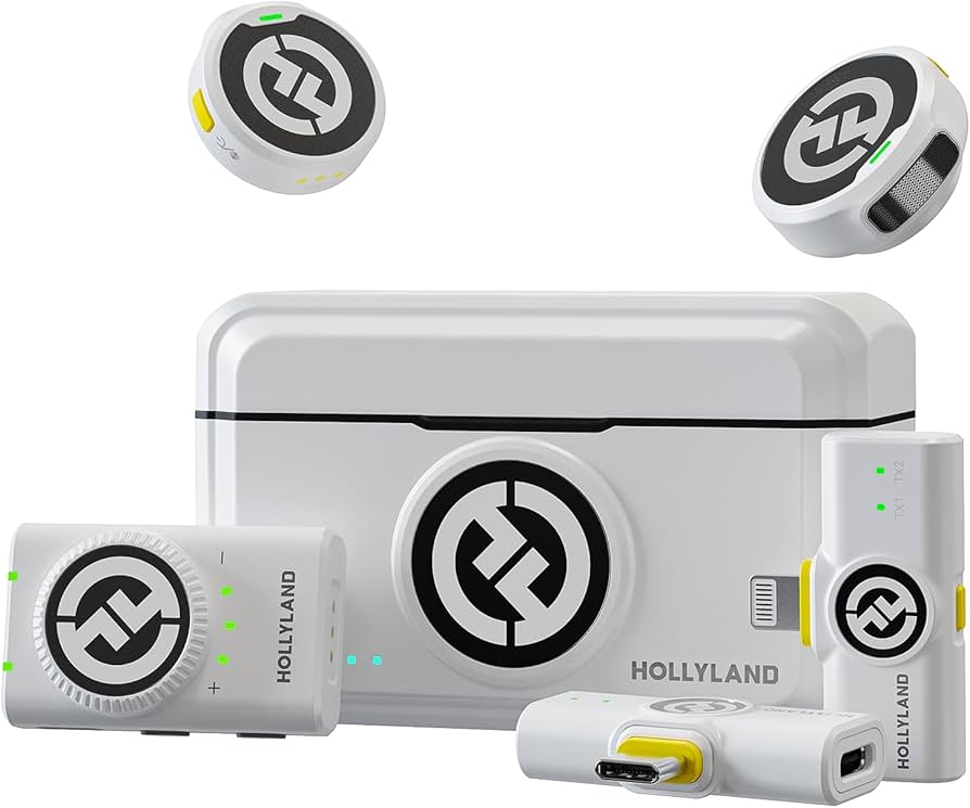 Amazon.com: Hollyland Lark M2 Wireless Lavalier Microphone for