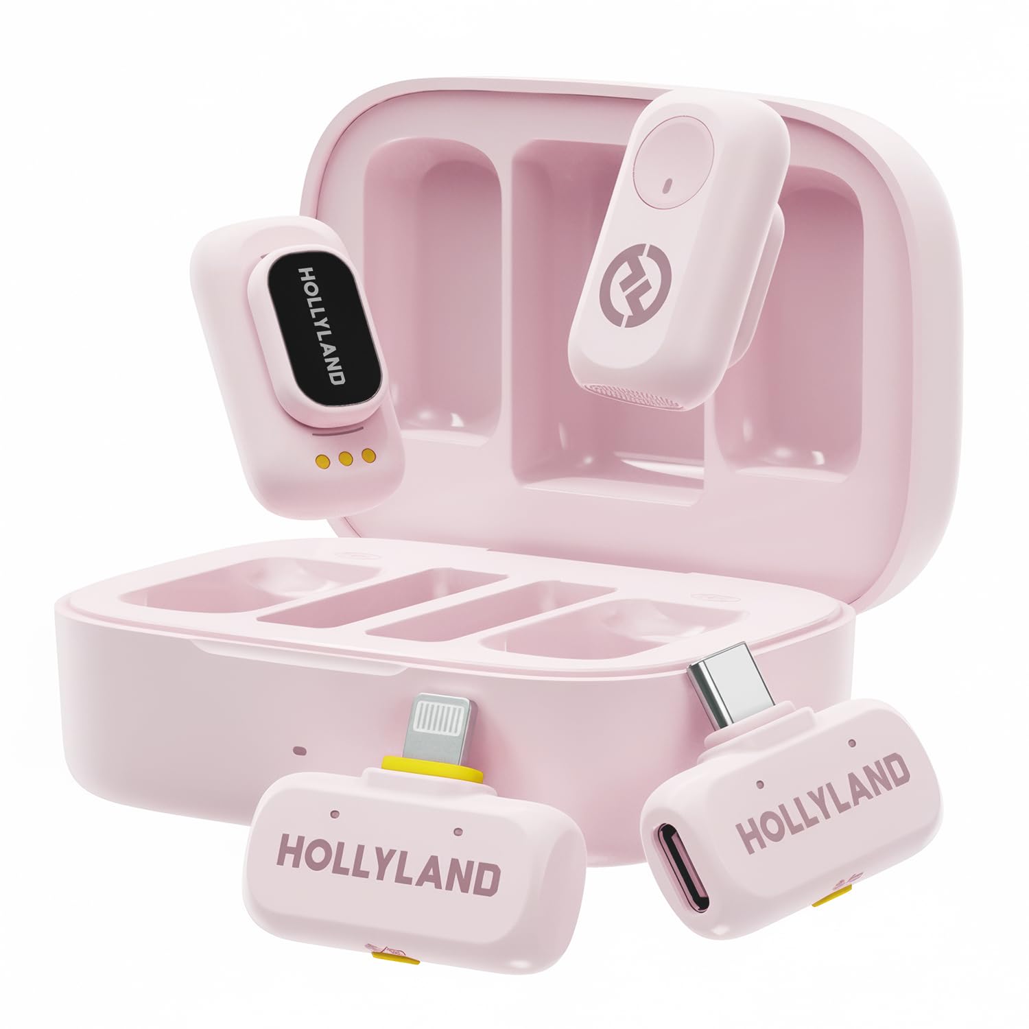 Amazon | HOLLYLAND LARK A1 Duo ワイヤレスマイク-ピンマイク iPhone