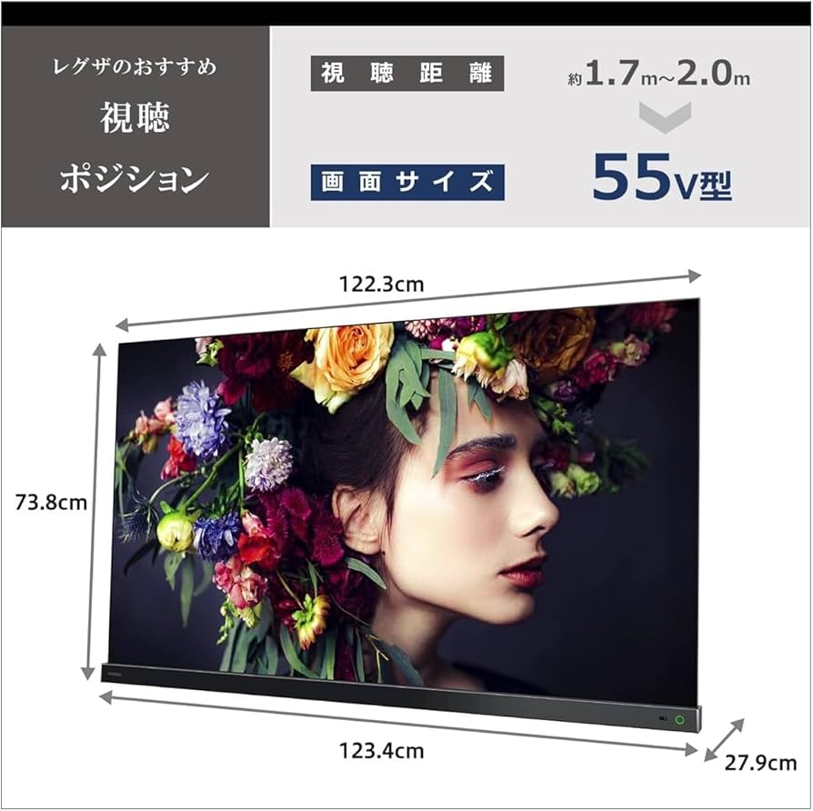 Amazon.co.jp: レグザ 55インチ 4K 有機ELテレビ 55X9400S 4K