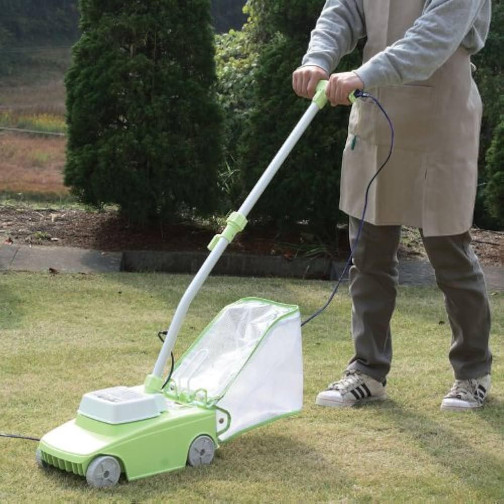 Amazon.co.jp: アイリスオーヤマ 電動芝刈機 ホワイト/ライトグリーン