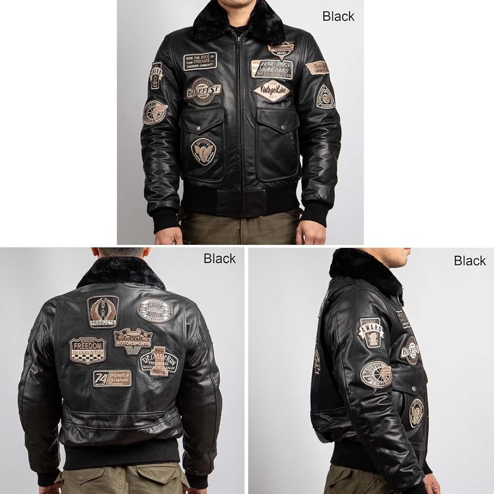 Amazon.co.jp: [デグナー] ヴィンテージフライトレザージャケット