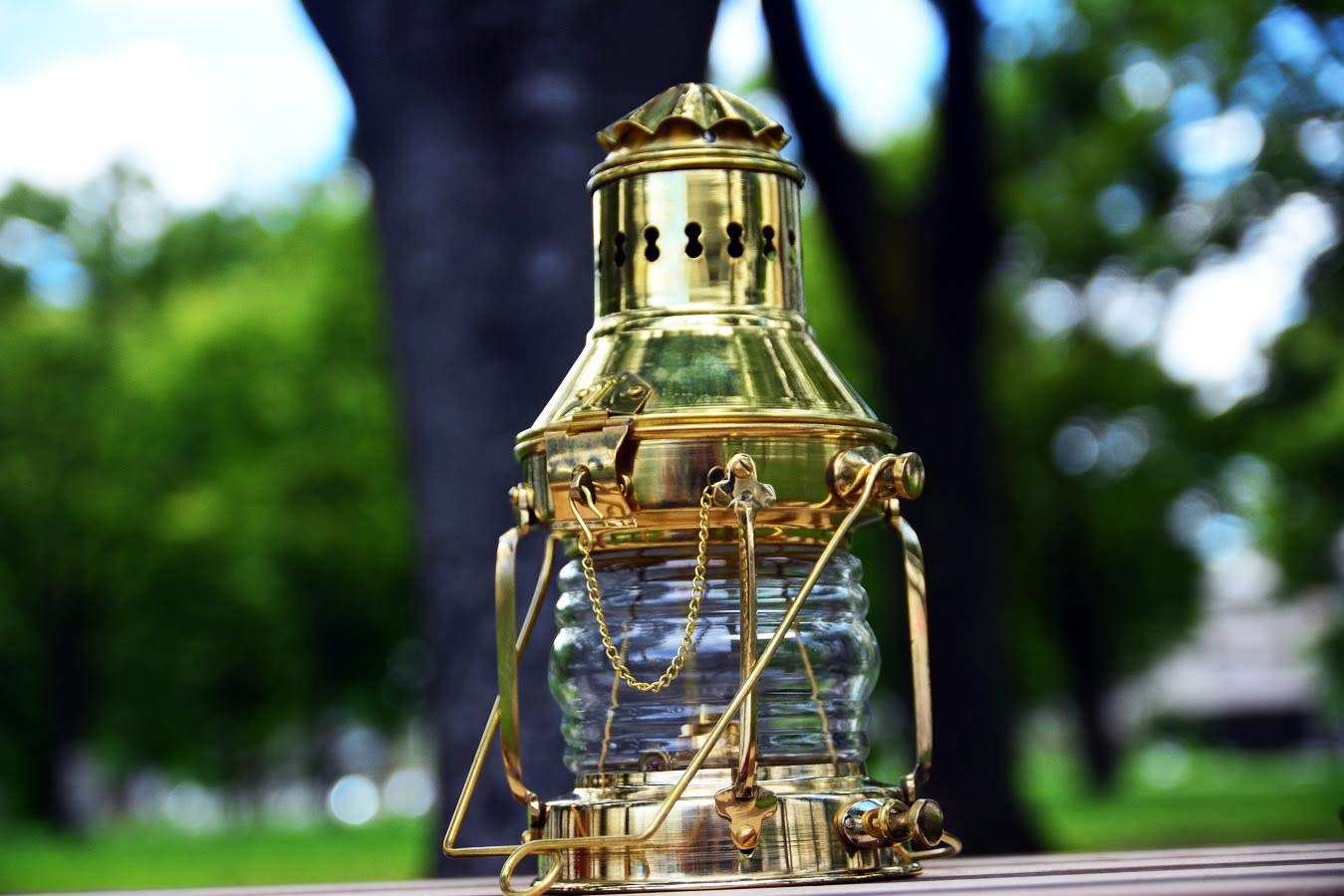 Amazon.co.jp: Roost Outdoors Brass Oil Ship Lantern (真鍮 オイル