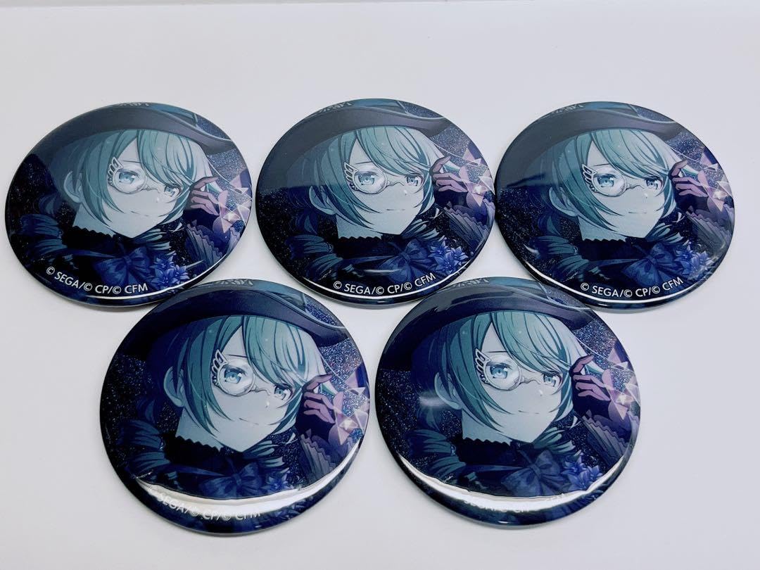Amazon.co.jp: プロセ ミク 缶バッジ 黒百合 5B 5個 : おもちゃ