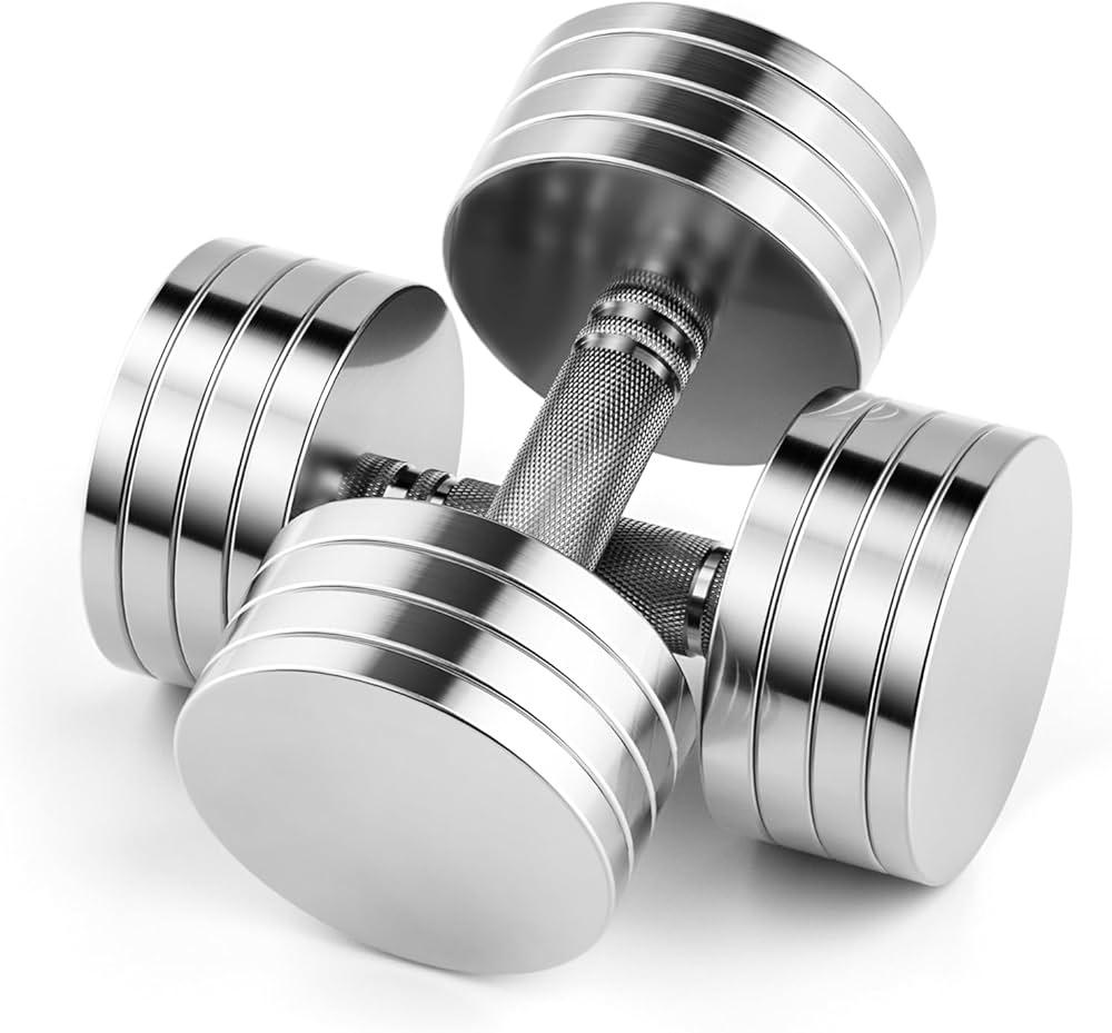 Amazon | Eisenlink ダンベル 可変式 スチール製 2.5kg 3kg 5kg 5.5kg