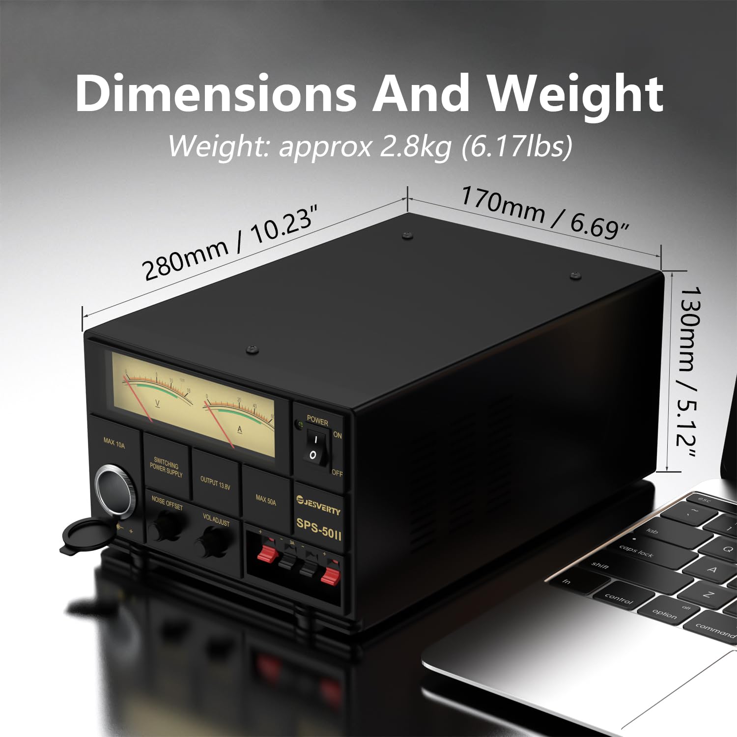 Amazon.co.jp: Jesverty 直流安定化電源スイッチング式 HAM/CB/AMATEUR