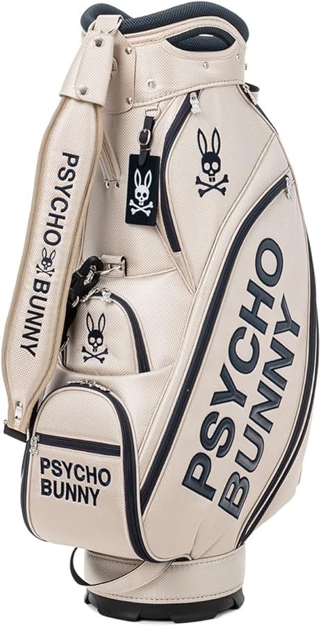 Amazon.co.jp: [PSYCHO BUNNY] サイコバニー キャディバッグ BLOCK PB