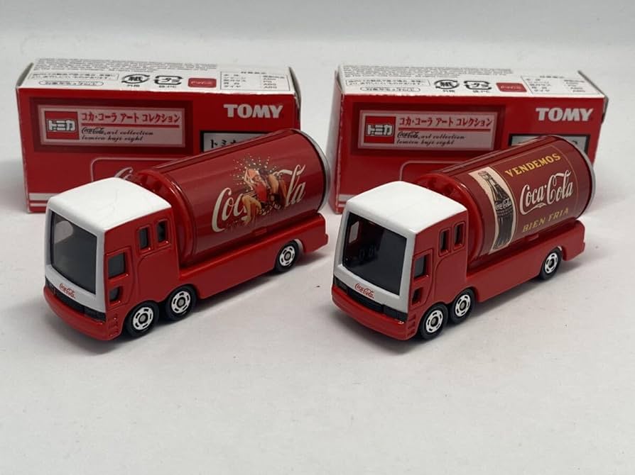 Amazon.co.jp: トミカくじ8 コカ コーラ アート コレクション 2台