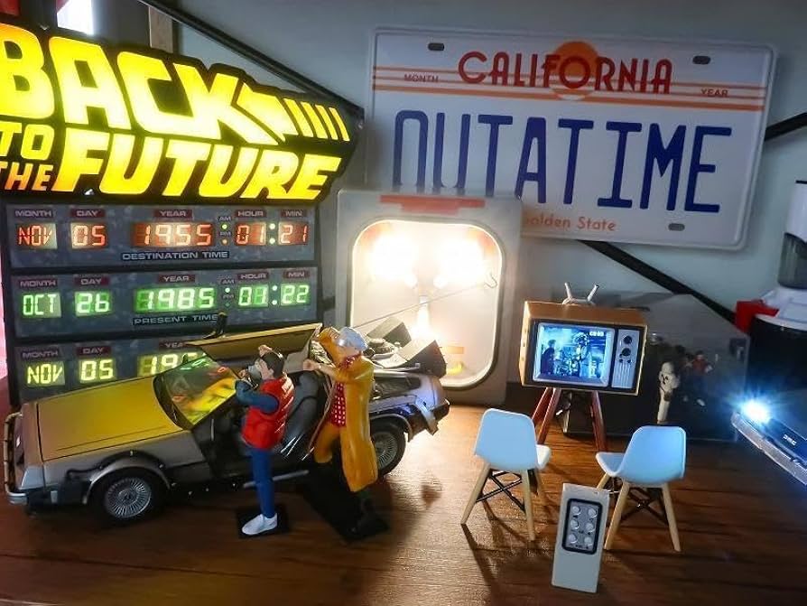 Amazon.co.jp: バックトゥザフューチャー BTTF 1 18 フィギュア