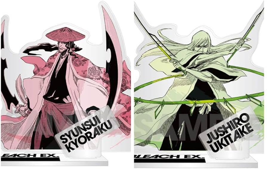 Amazon.co.jp: BLEACH 原画展 アクリルスタンド 京楽春水 浮竹十四郎