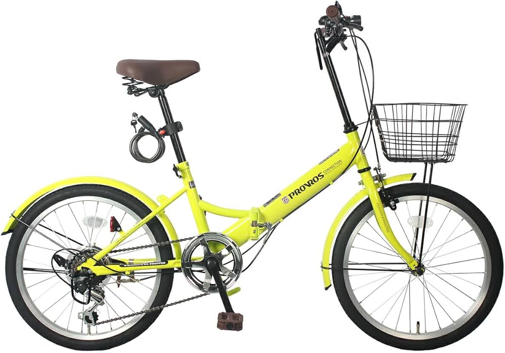 Amazon | PROVROS(プロブロス) 折りたたみ自転車 20インチ シマノ6段
