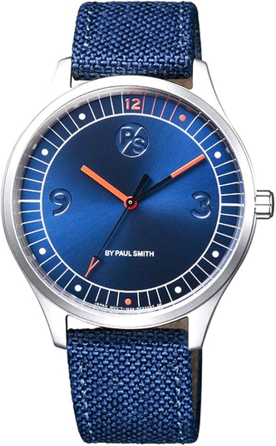 Amazon.co.jp: Paul Smith ポールスミス PS 腕時計 ネイビー 1000本