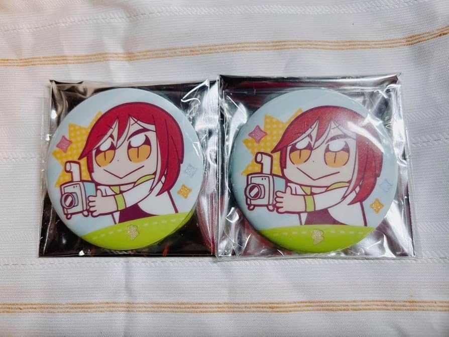 Amazon.co.jp: 逆先夏目 あんスタ ぶくスタ 缶バッジ 中国限定 あん