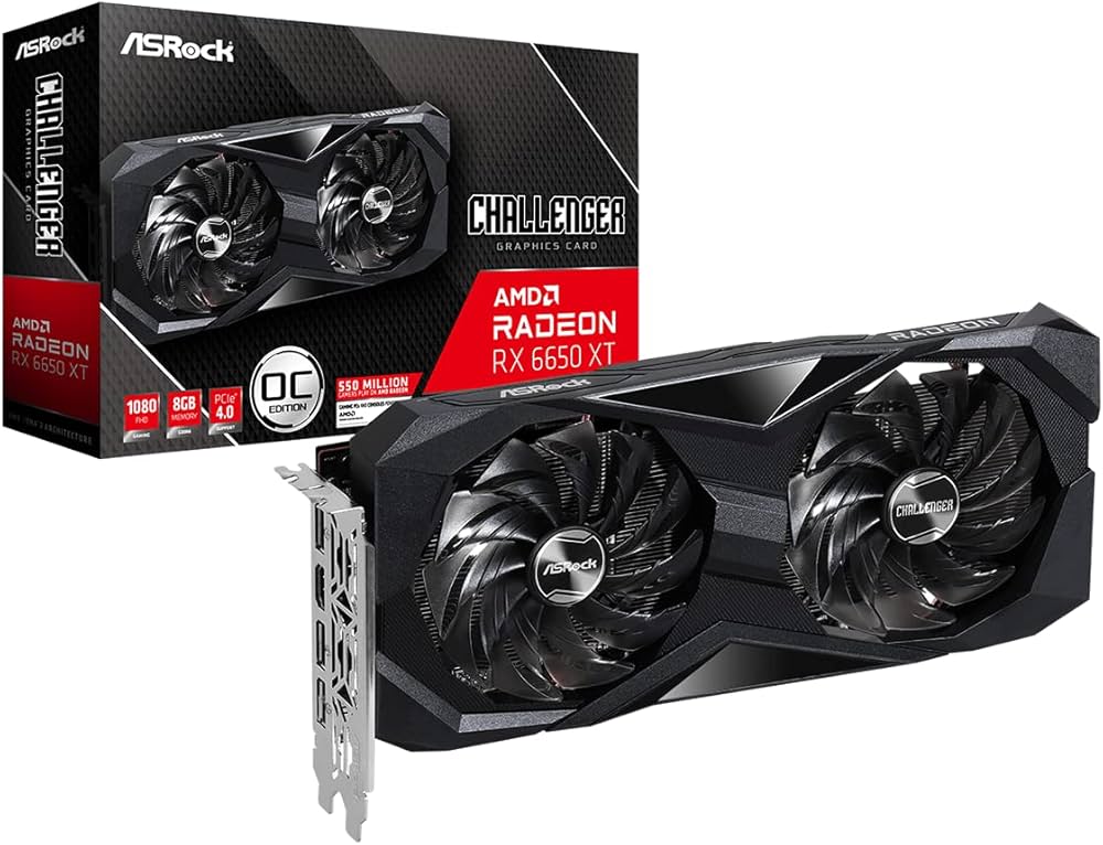 Amazon | ASRock グラフィックボード AMD Radeon RX6650XT 搭載モデル