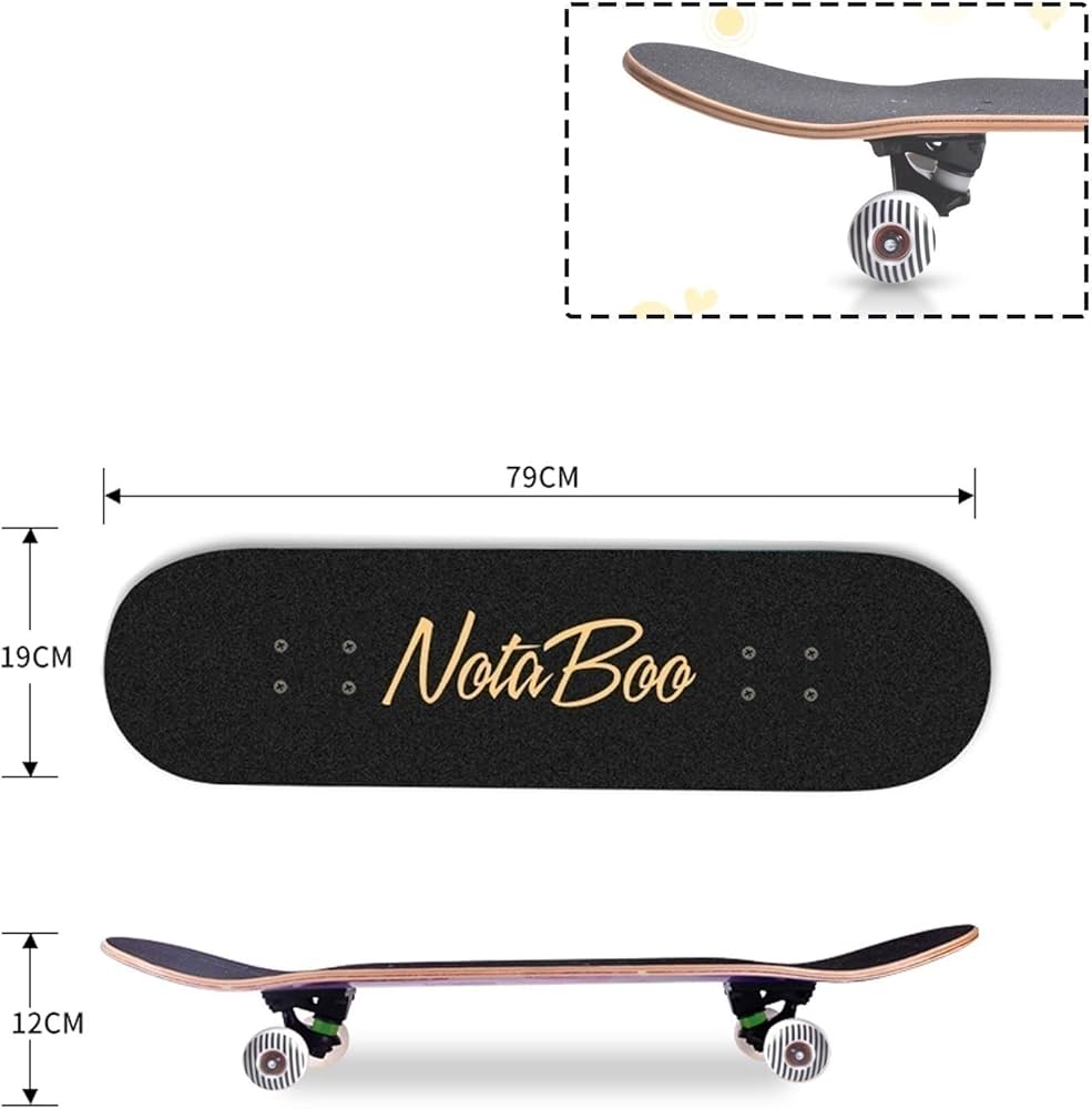 Amazon | スケートボード スケボー 31インチ*7.5インチ コンプリート