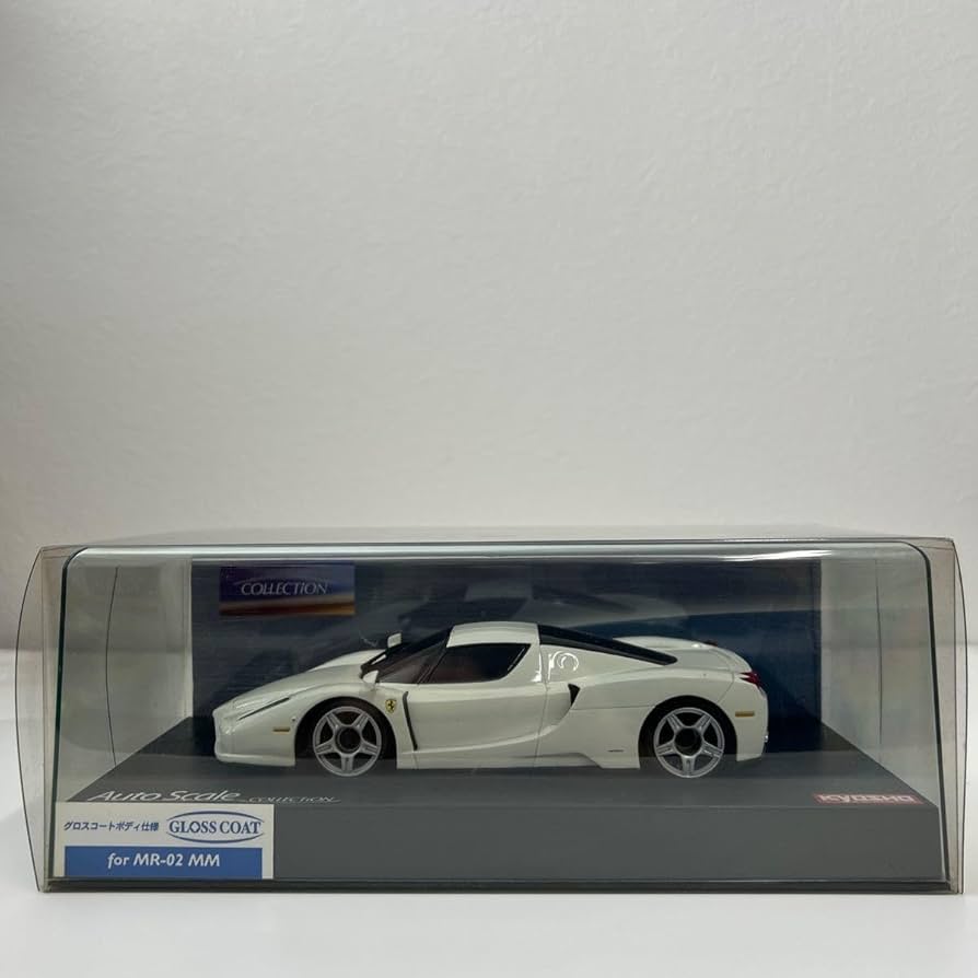 Amazon.co.jp: 京商 MINI-Z ENZO FERRARI White ミニッツ レーサー ASC