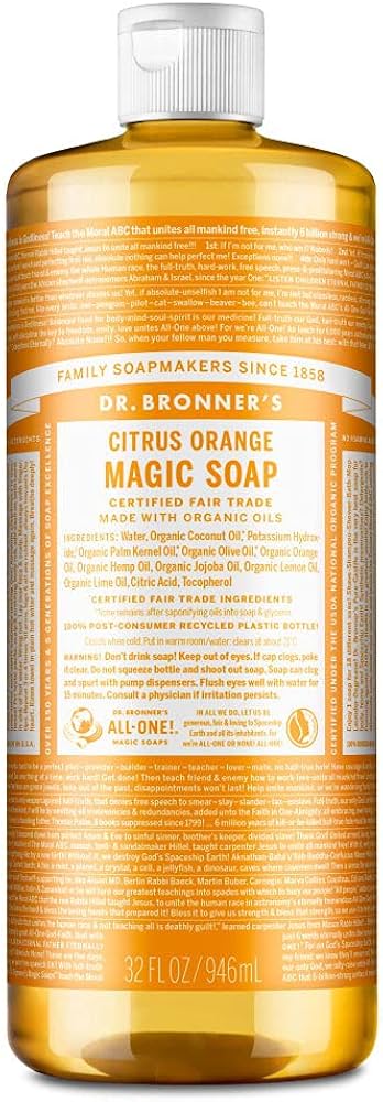 Amazon.co.jp: ドクターブロナー マジックソープ CI(シトラスオレンジ