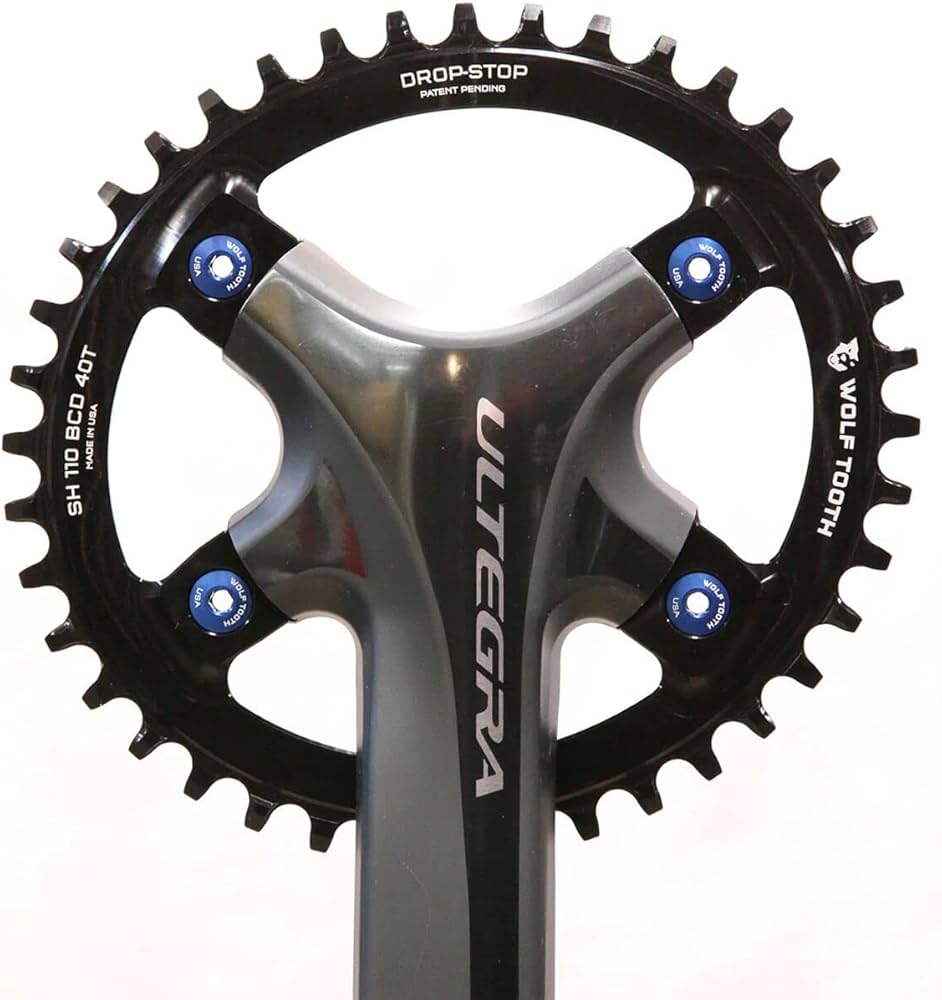 Amazon | ウルフトゥース(Wolf Tooth) Elliptical 110 BCD Chainring