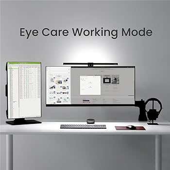 Amazon.com: BenQ ScreenBar Halo LED Monitor Light Bar - Wireless