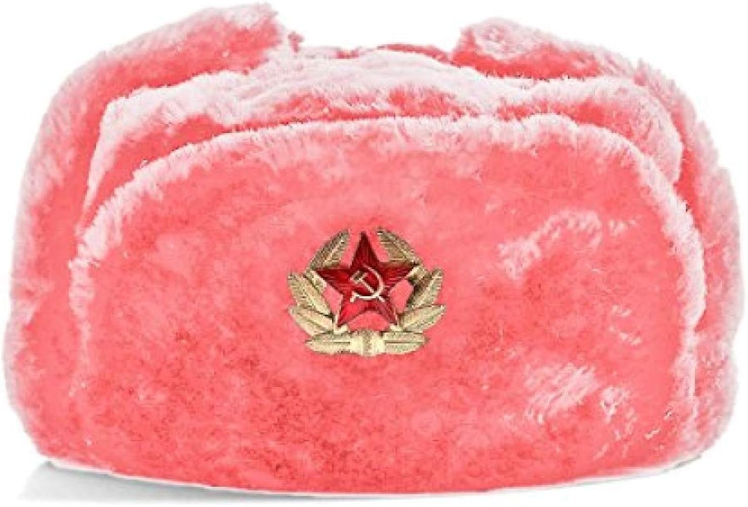 Amazon.co.jp: ロシア軍実物製造工場製 兵用防寒帽（ウシャンカ）(56