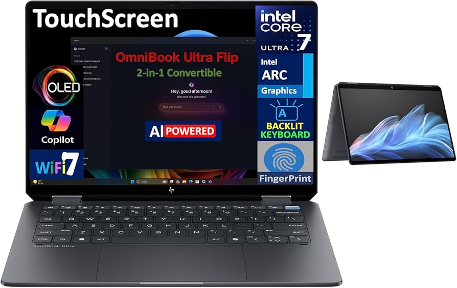 Amazon.com: HP OmniBook Ultra Flip (NextGen Spectre X360) 2-in-1