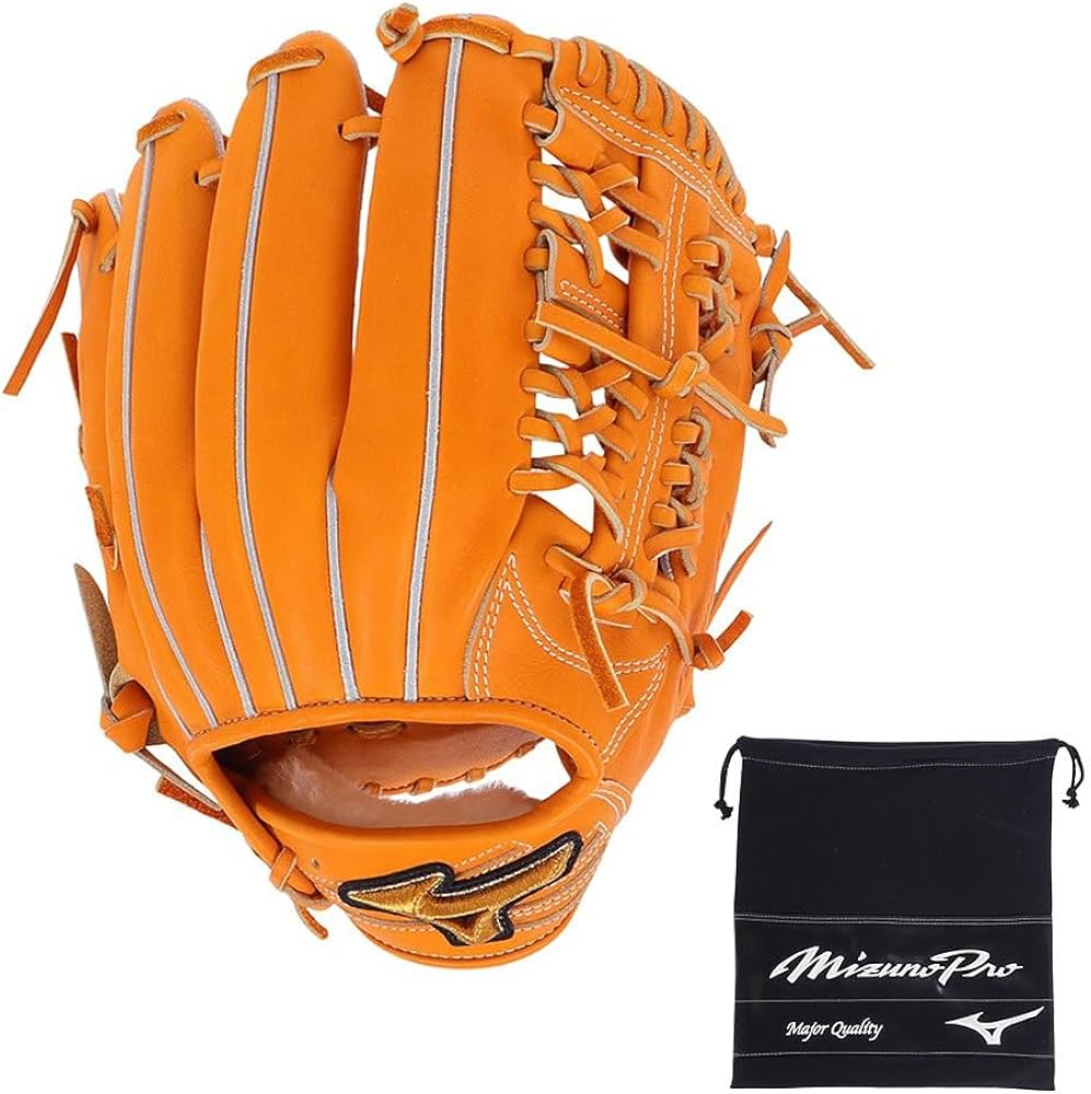 WILD DRIVE 軟式グローブ オレンジ MIZUNO (ミズノ) WILD DRIVE 軟式用