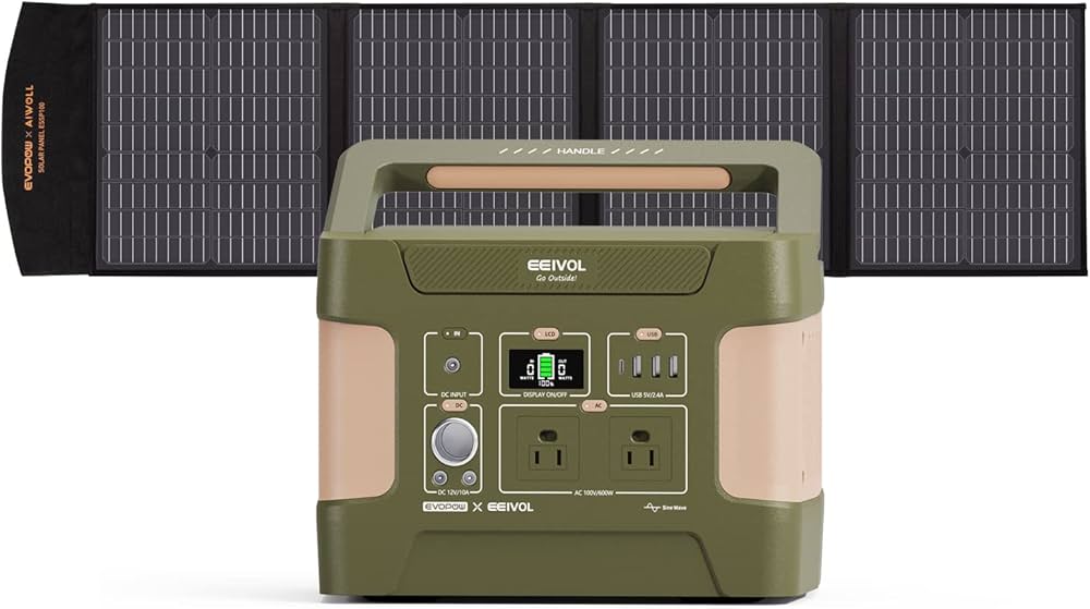 Amazon.co.jp: Evopow×EEIVOL ポータブル電源 リン酸鉄リチウム 大容量