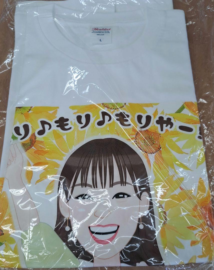 Amazon.co.jp: ボートレース 守屋美穂選手 もりもりもりやーTシャツ