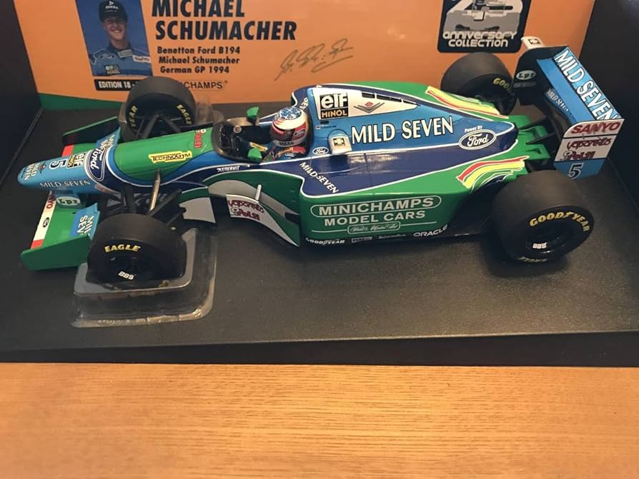 Amazon | 1/18 MINICHAMPS 【MILD SEVEN】 ベネトン・ルノー B194#5 M