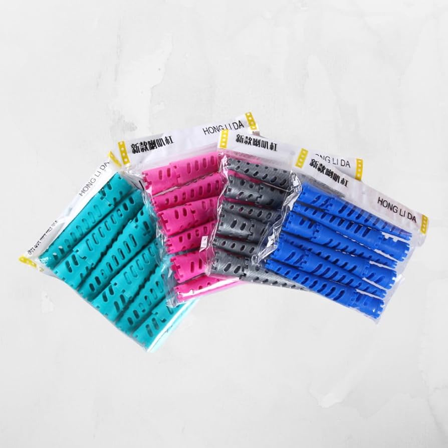 Amazon | ヘアパーマロット 円錐 ロッド 4サイズ48本セット パーマ