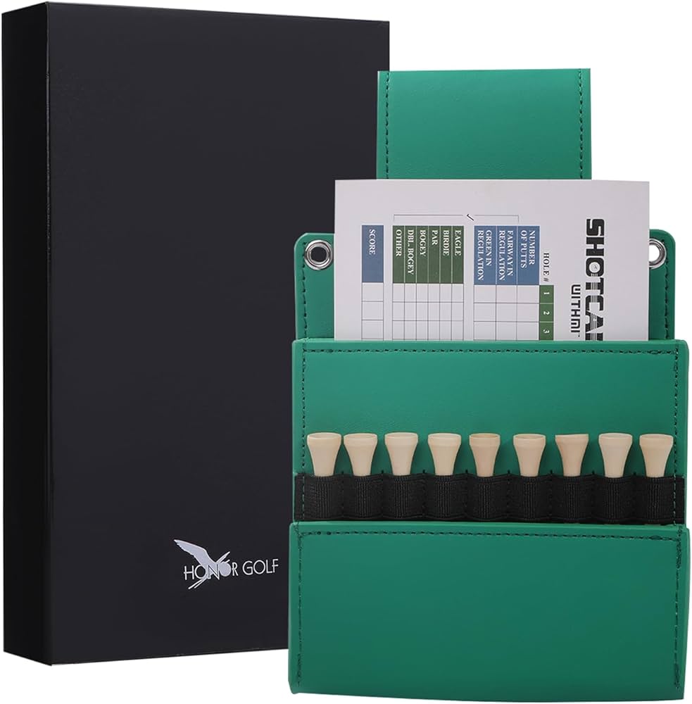 Amazon | HONOR GOLF ゴルフ小物 スコアカードホルダー スコアカード
