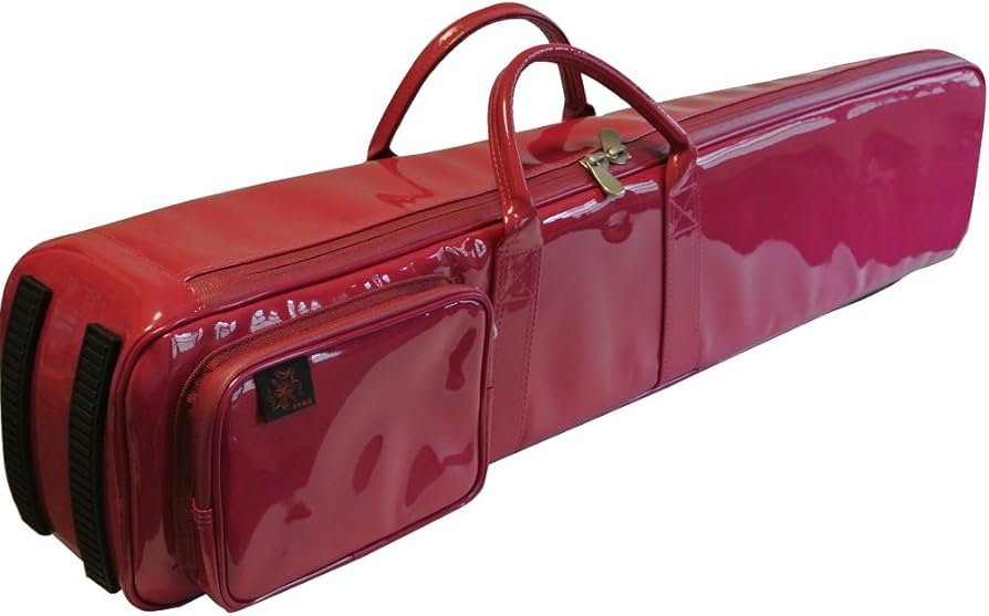 Amazon | 二胡ケース （台湾 長安楽器特製 エナメル風ピーチレッド