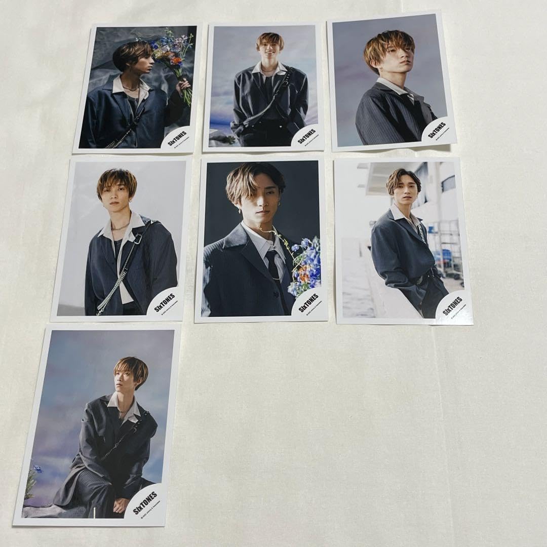 Amazon.co.jp: SixTONES 田中樹 公式写真 わたし 7枚セット : ホーム