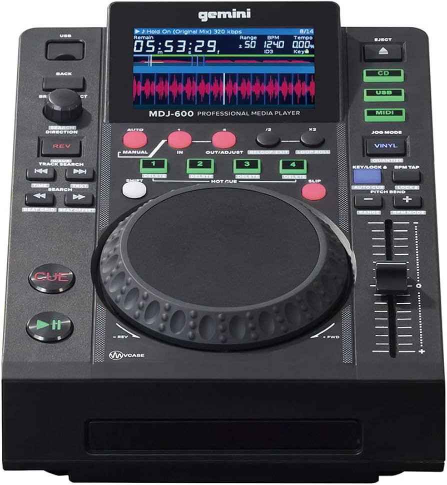 Amazon.co.jp: GEMINI CD/USBメディアプレーヤー MDJ-600【国内正規品