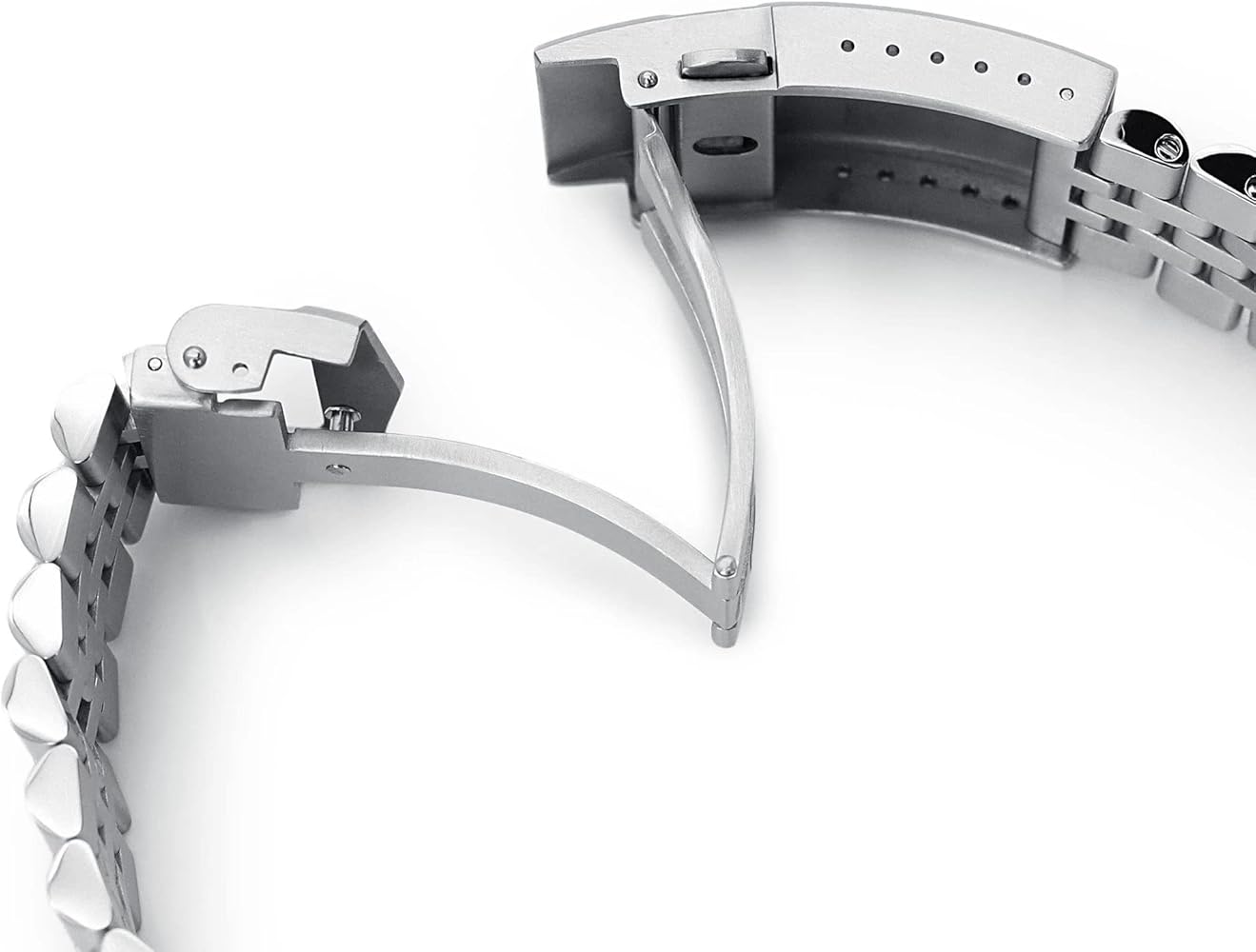 Strapcode Watch Bracelet 22mm Super-J Louis 316L Stainless Steel