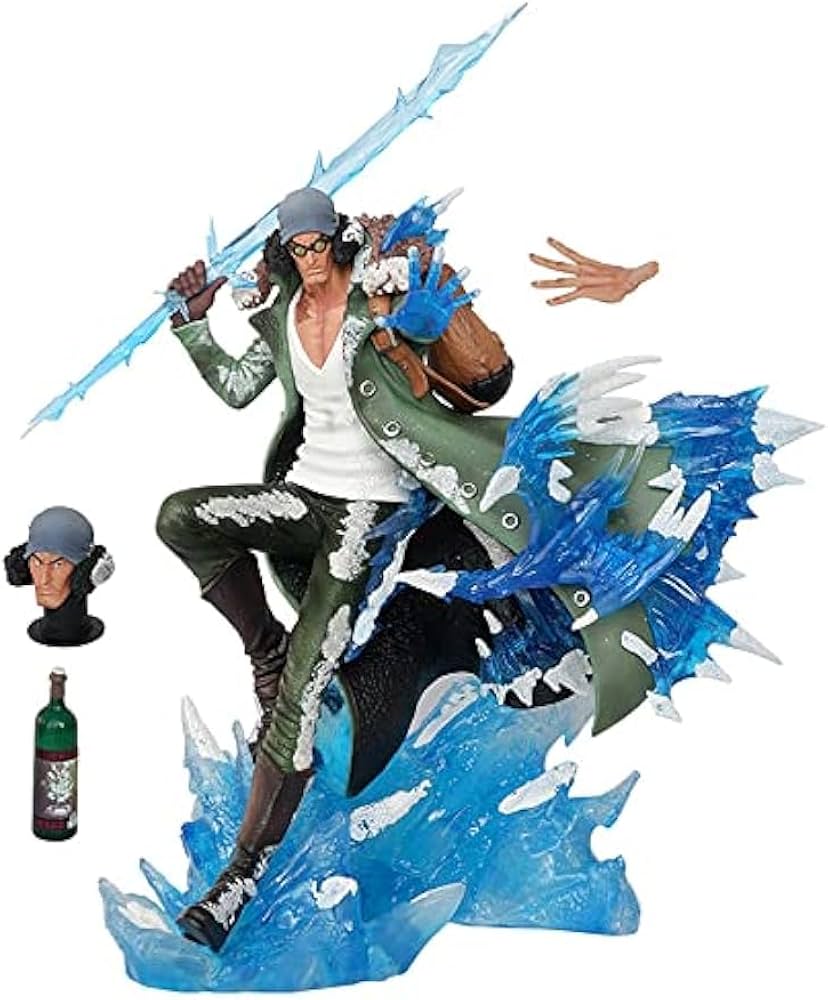 Amazon | 30cm 海軍大将クザンスタチューフィギュア-ワンピースバトル