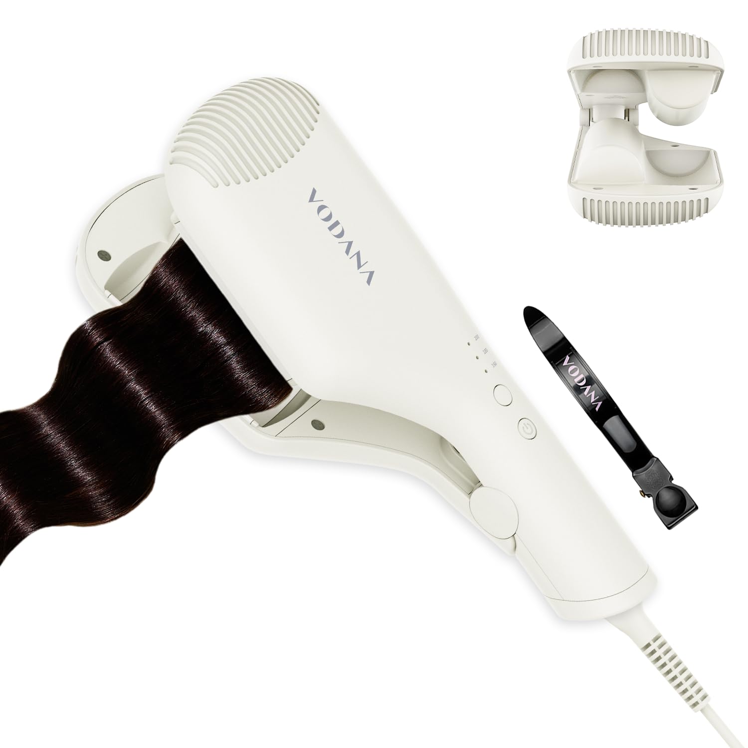 Amazon.com: VODANA Compact Triple Flow Hair Waver - Portable