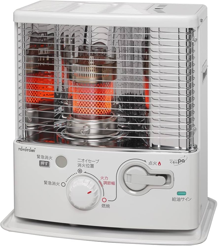 Amazon | トヨトミ 石油ストーブ ぐるんPa (木造6畳まで/コンクリート9