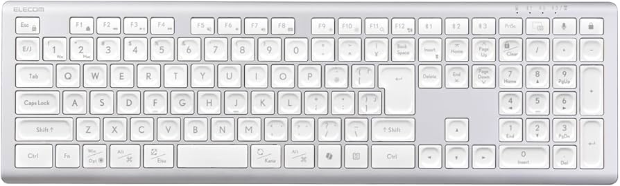 Amazon.co.jp: エレコム ワイヤレスキーボード Precisionist プレシ