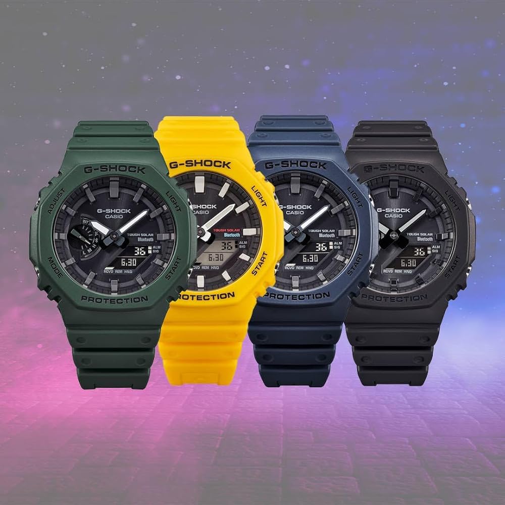 Amazon.com: G-Shock GAB2100C-9A Bluetooth Solar GAB2100 Series