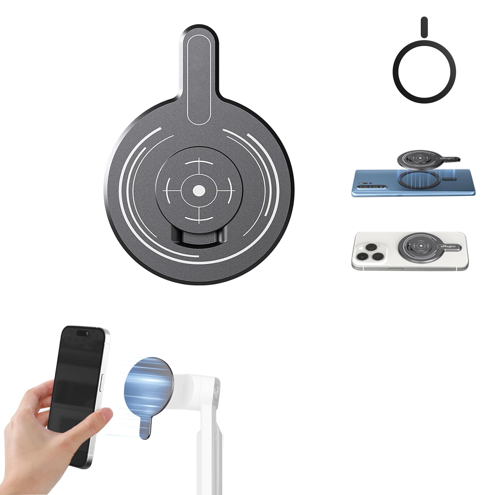 Amazon.co.jp: Insta360 Flow Pro/Flow ジンバル 磁気アダプター