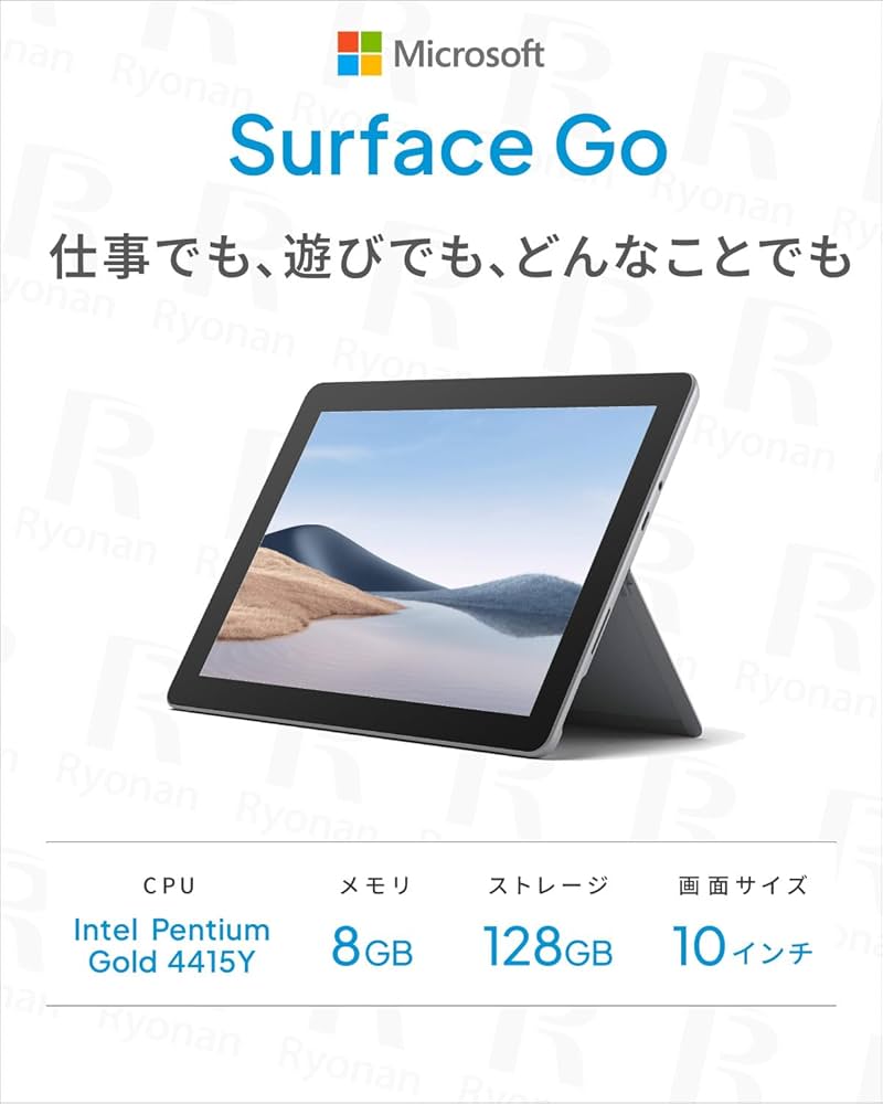 Amazon.co.jp: 中古 Surface Go 10インチタブレット Pentium Gold
