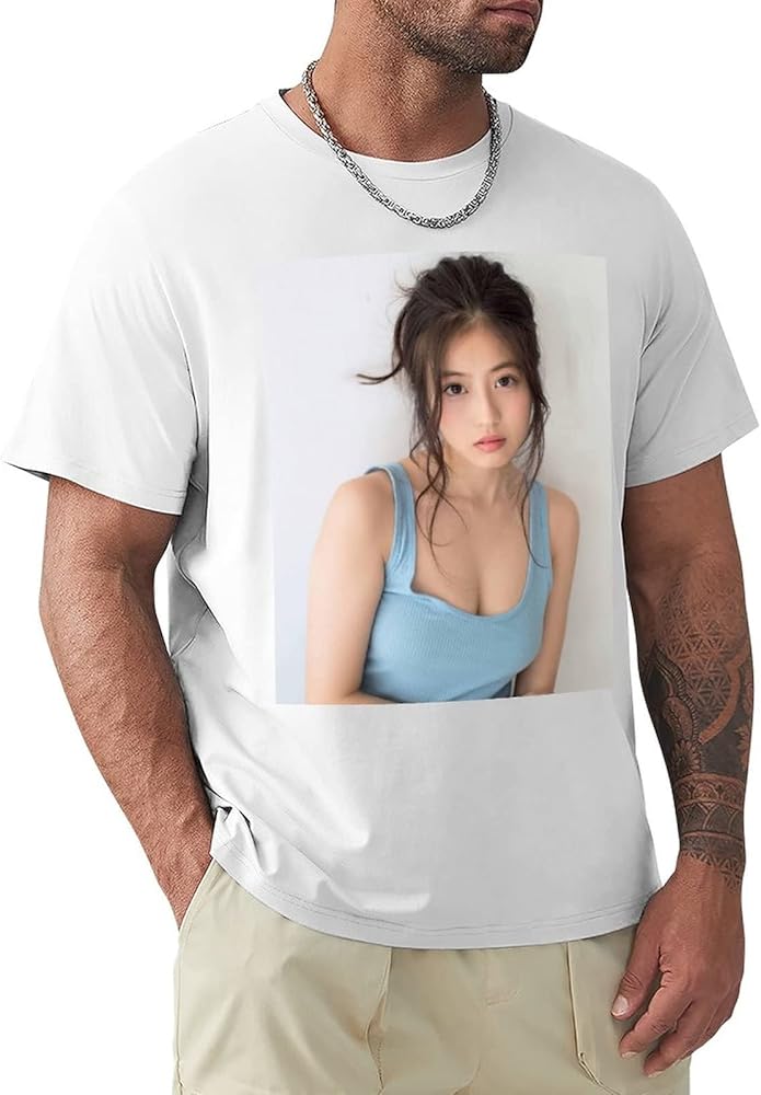 Amazon.co.jp: 今田美桜(3)半袖Tシャツ インナーシャツ 半袖 丸首