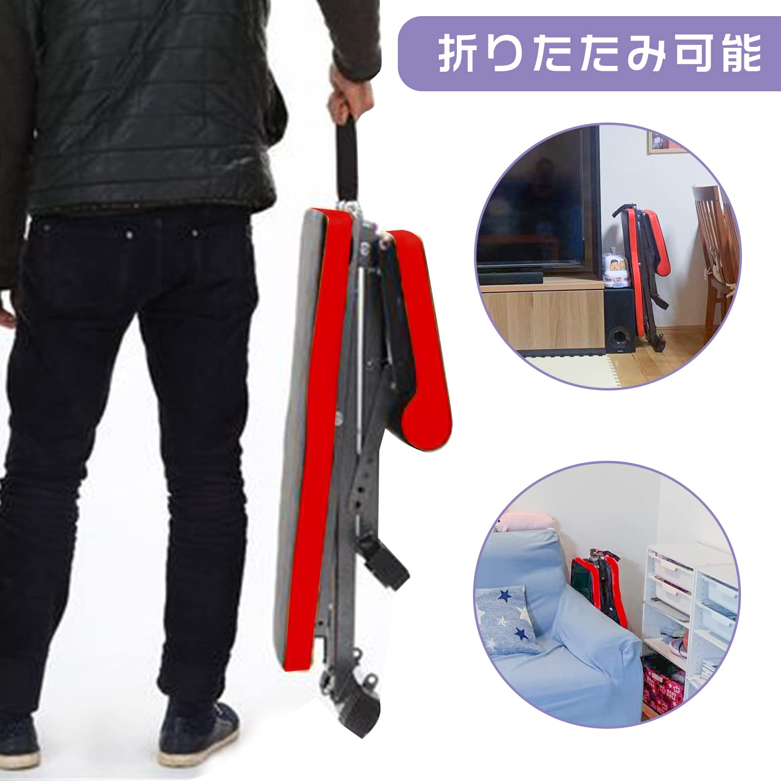 Amazon.co.jp: GOGOJUMP トレーニングベンチ フラットベンチ インク